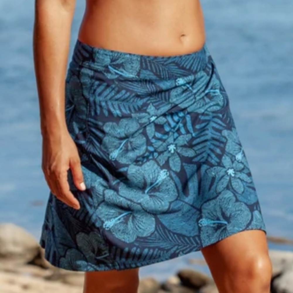 Rip Skirt Hawaii Wrap Skirt in Maui Moonlight in Length 2 (b1)